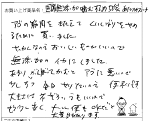 国産無添加噛むするめ50袋入りへのご感想を頂きました。