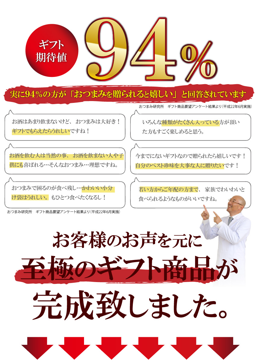 店長セレクトおつまみ詰合せギフト18入おつまみセット貝ひも